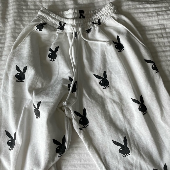Misguided Playboy Sweatpants - Picture 6 of 7